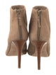 Stuart Weitzman Suede Lasercut Accents Boots