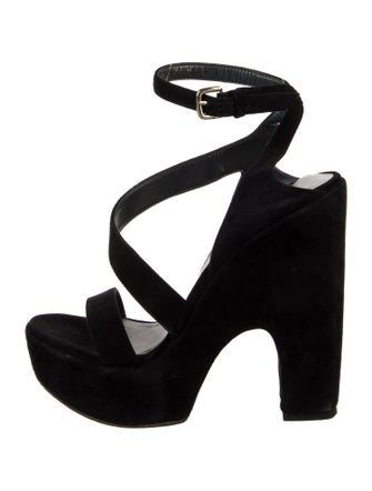 Stuart Weitzman Suede Sandals