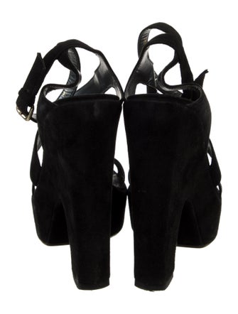 Stuart Weitzman Suede Sandals