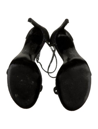 Stuart Weitzman Glitter Accents Sandals