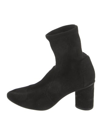 Stuart Weitzman Suede Sock Boots