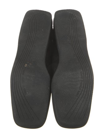 Stuart Weitzman Suede Animal Print Loafers