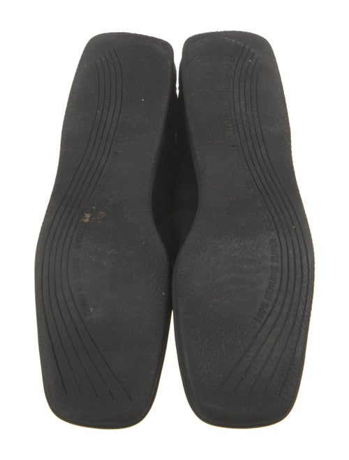 Stuart Weitzman Suede Animal Print Loafers