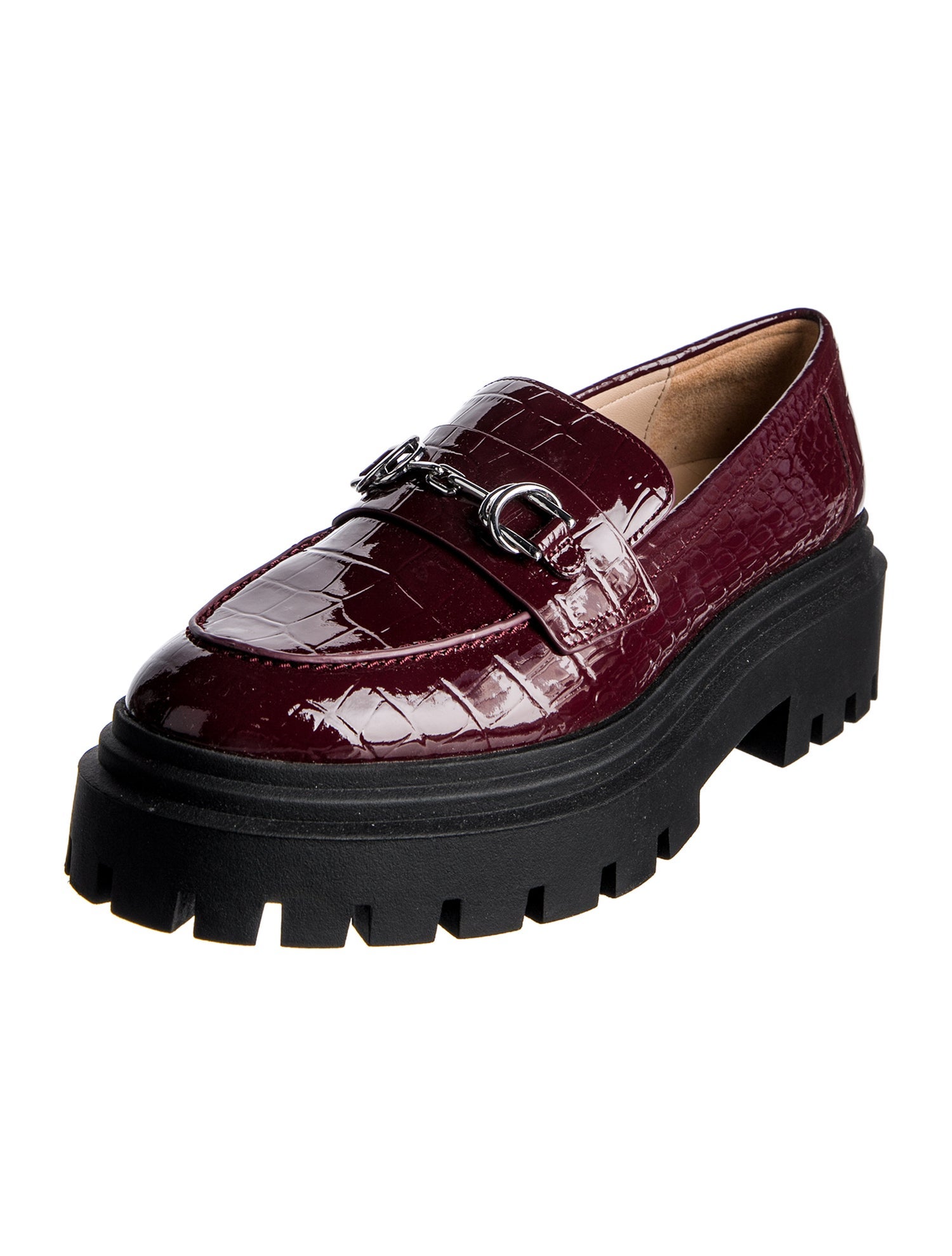 Stuart Weitzman Patent Leather Loafers