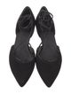 Stuart Weitzman Suede D'Orsay Flats