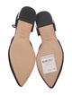 Stuart Weitzman Suede D'Orsay Flats