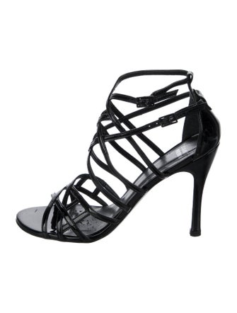 Stuart Weitzman Patent Leather Sandals