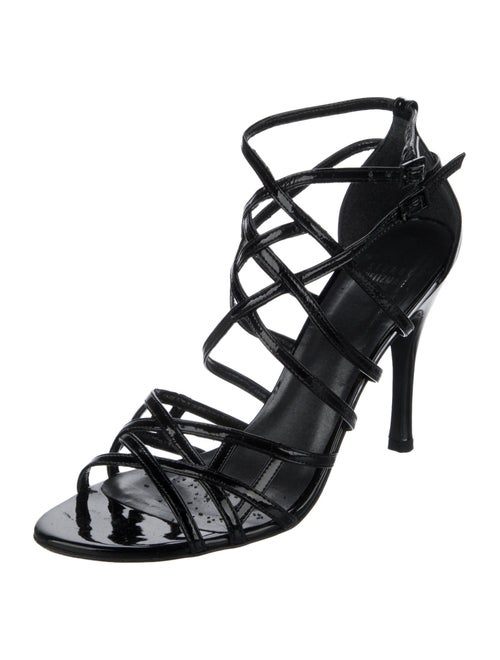 Stuart Weitzman Patent Leather Sandals