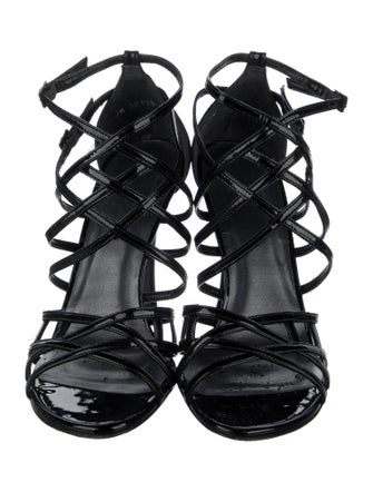 Stuart Weitzman Patent Leather Sandals
