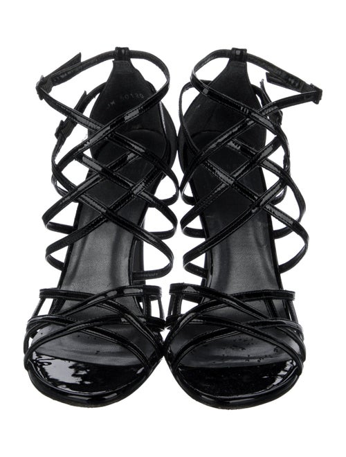 Stuart Weitzman Patent Leather Sandals
