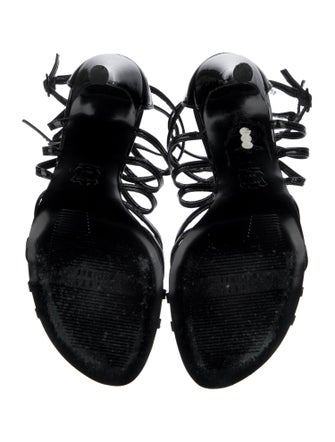 Stuart Weitzman Patent Leather Sandals