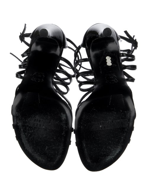 Stuart Weitzman Patent Leather Sandals