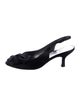Stuart Weitzman Satin Slingback Pumps