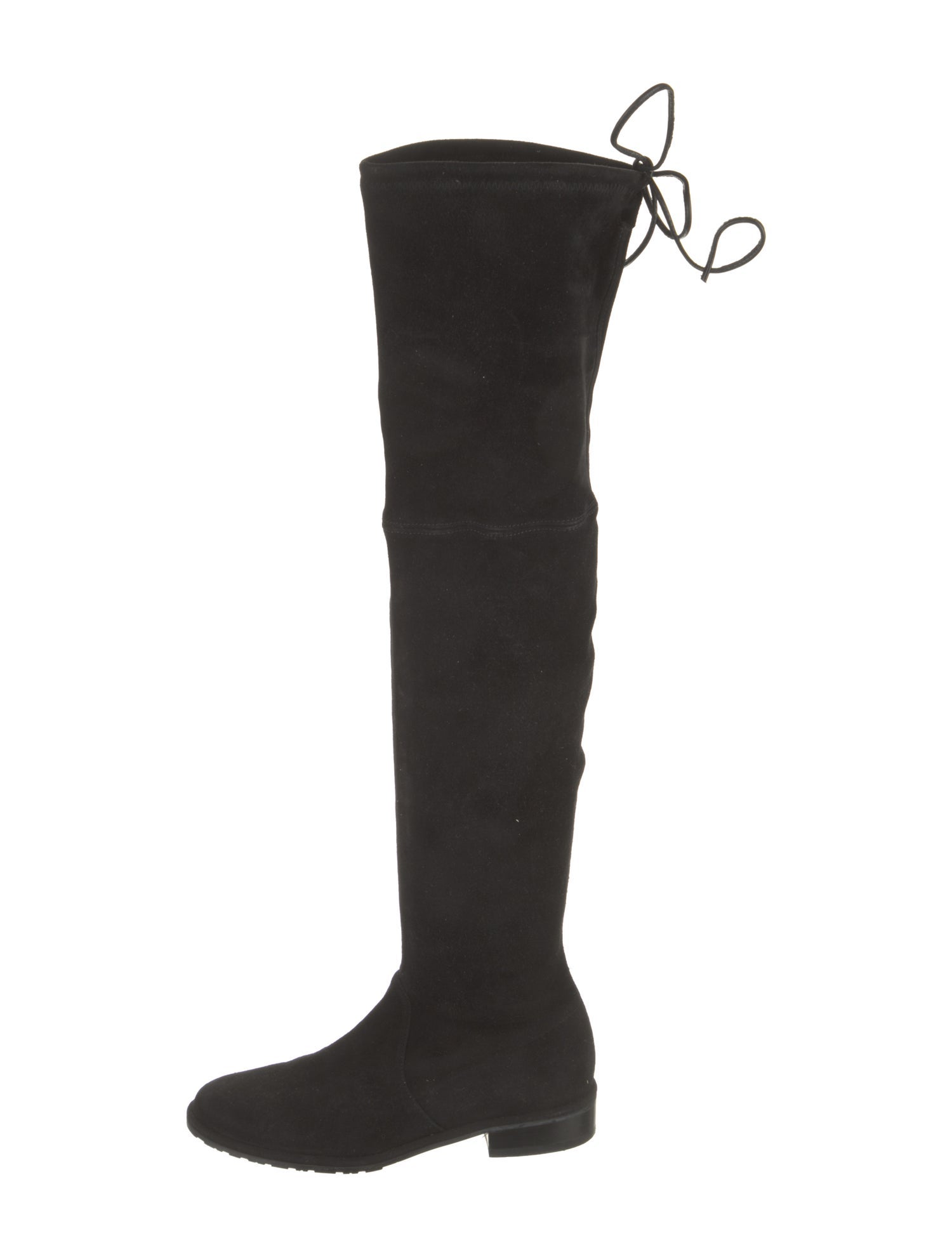 Stuart Weitzman Suede Lace-Up Boots