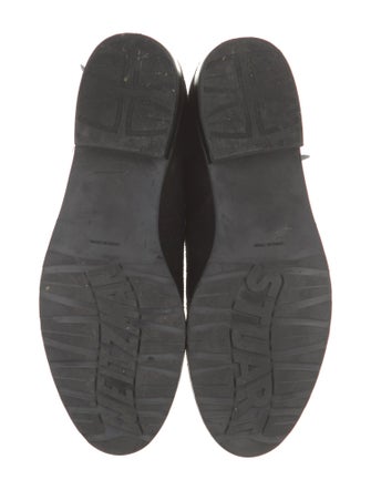 Stuart Weitzman Suede Lace-Up Boots