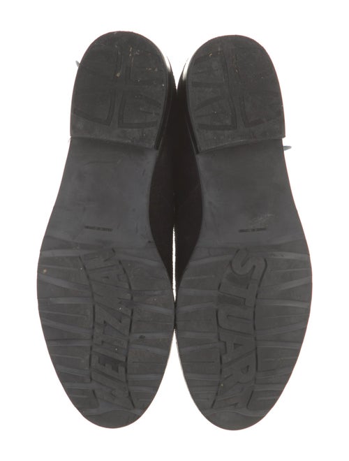 Stuart Weitzman Suede Lace-Up Boots