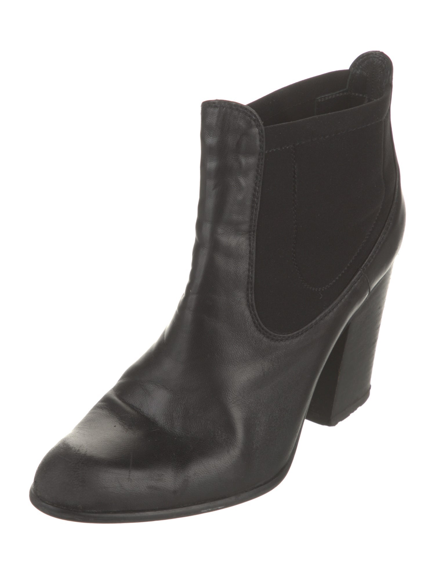 Stuart Weitzman Leather Chelsea Boots