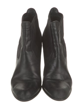 Stuart Weitzman Leather Chelsea Boots