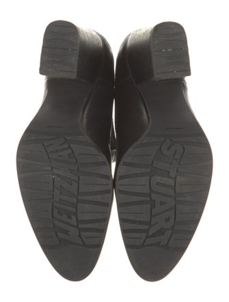 Stuart Weitzman Leather Chelsea Boots