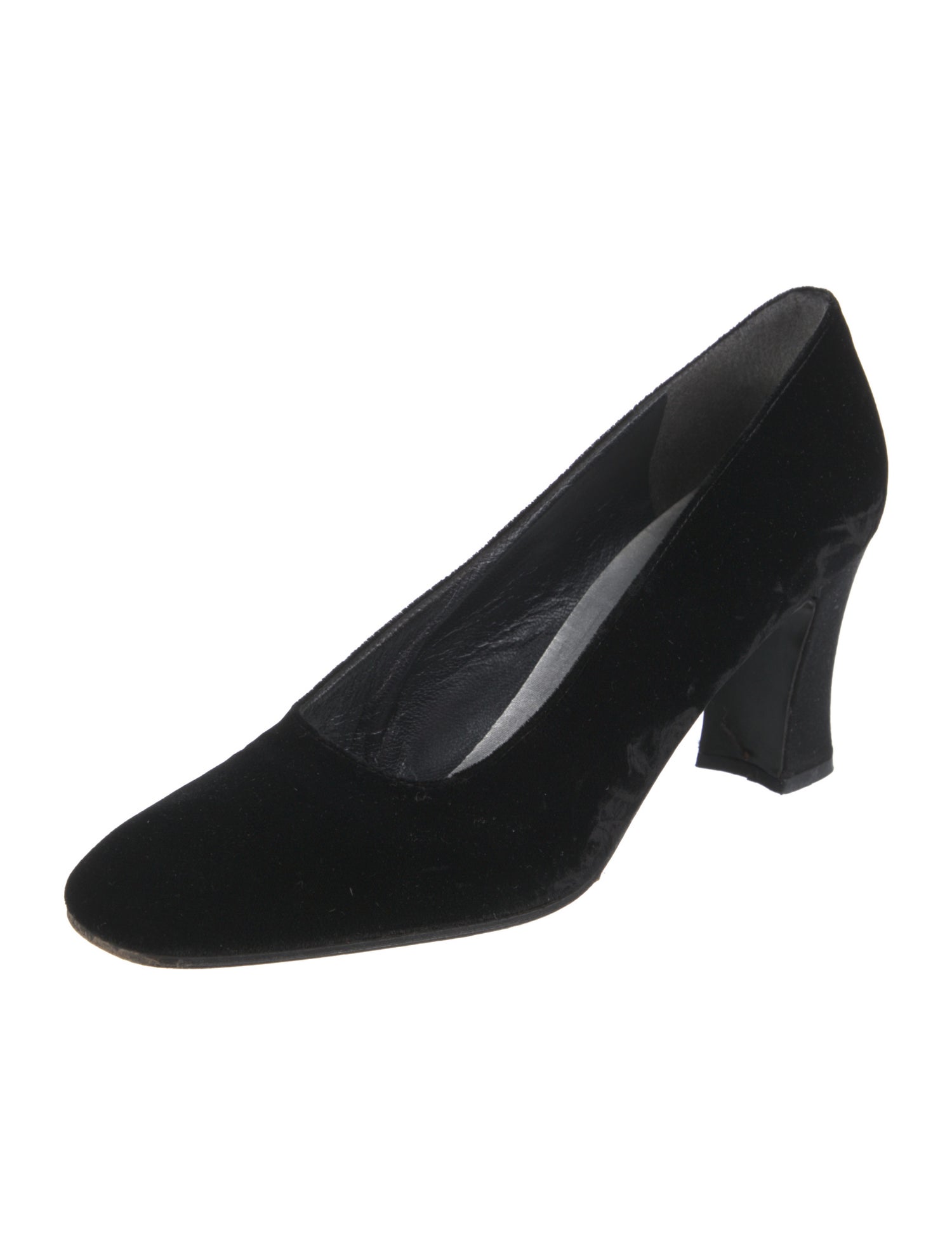 Stuart Weitzman Velvet Pumps