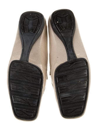 Stuart Weitzman Cubesmule Leather Mules
