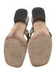 Stuart Weitzman Leather Slides