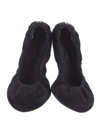 Stuart Weitzman Suede Flats