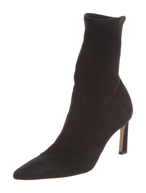 Stuart Weitzman Suede Sock Boots