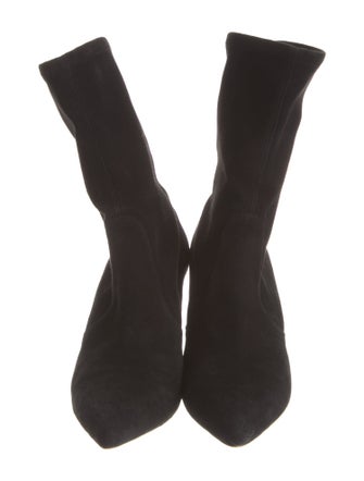 Stuart Weitzman Suede Sock Boots