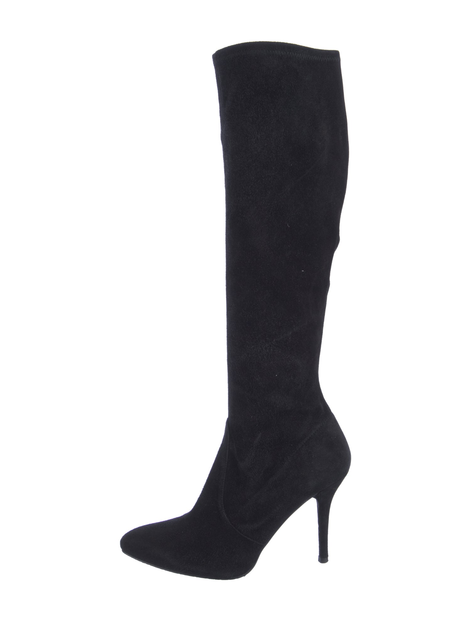 Stuart Weitzman Suede Sock Boots