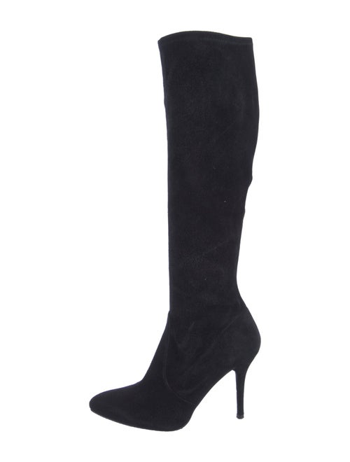 Stuart Weitzman Suede Sock Boots