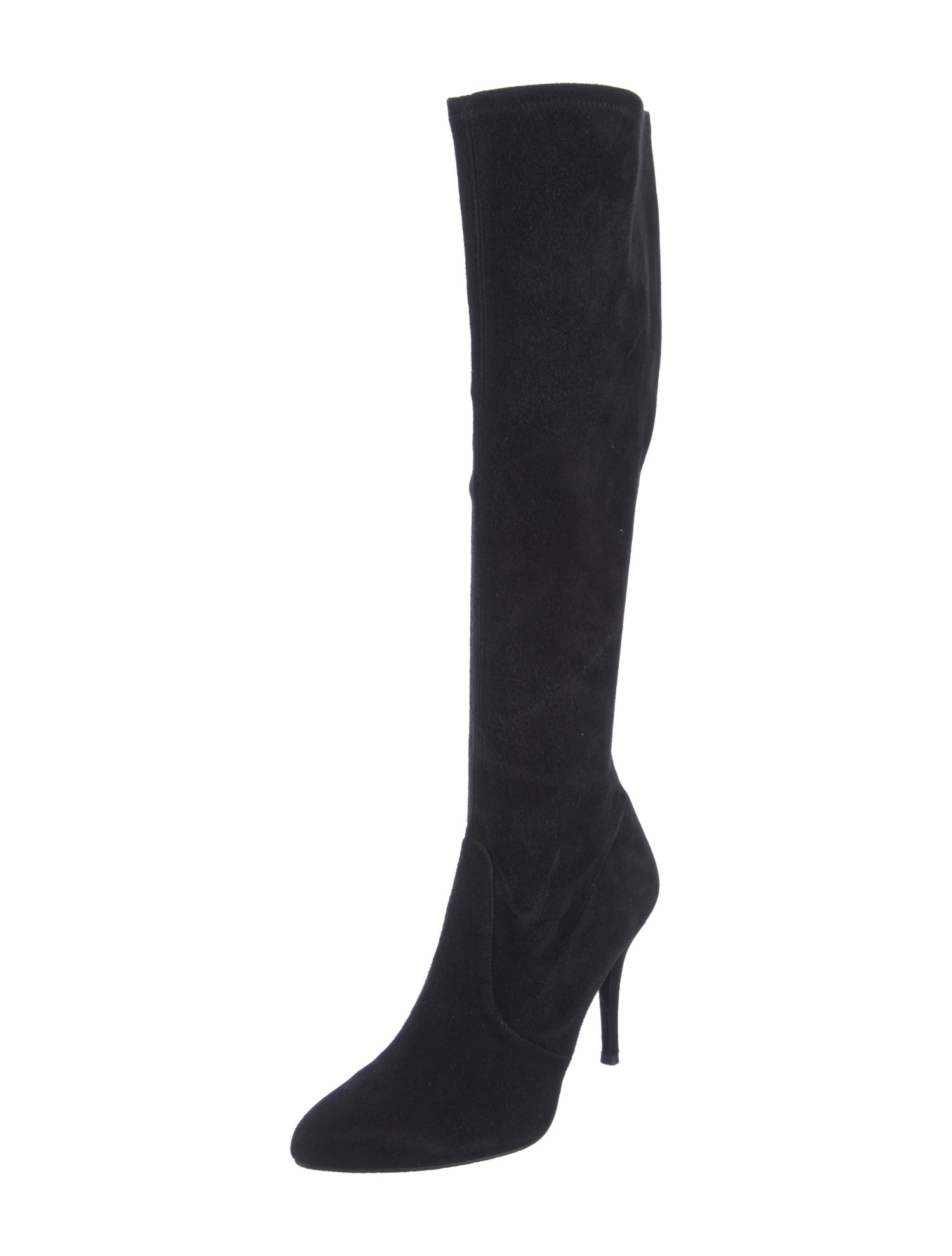 Stuart Weitzman Suede Sock Boots