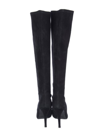 Stuart Weitzman Suede Sock Boots