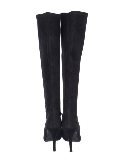 Stuart Weitzman Suede Sock Boots