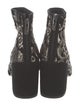 Stuart Weitzman Velvet Printed Boots