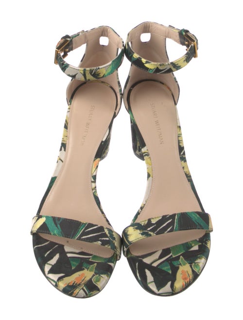 Stuart Weitzman Printed Sandals
