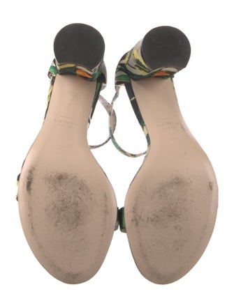 Stuart Weitzman Printed Sandals