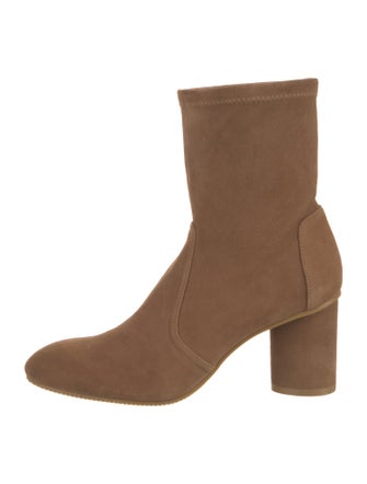 Stuart Weitzman Suede Sock Boots