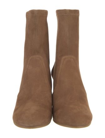Stuart Weitzman Suede Sock Boots