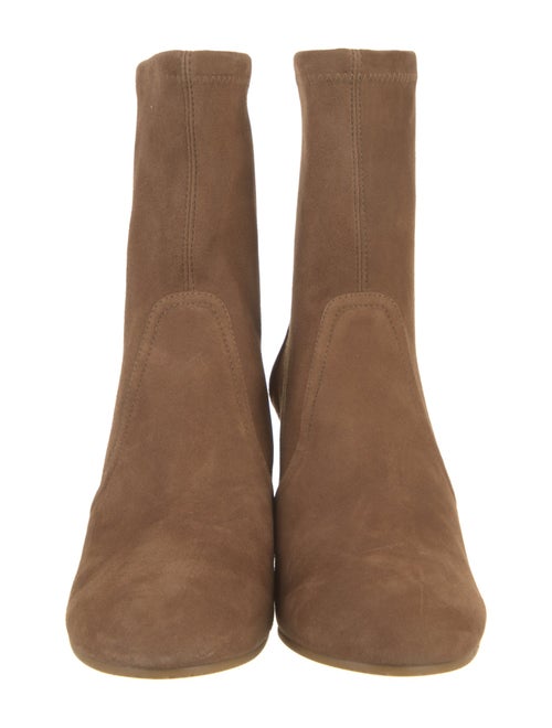 Stuart Weitzman Suede Sock Boots