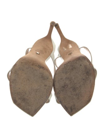 Stuart Weitzman Leather Slides