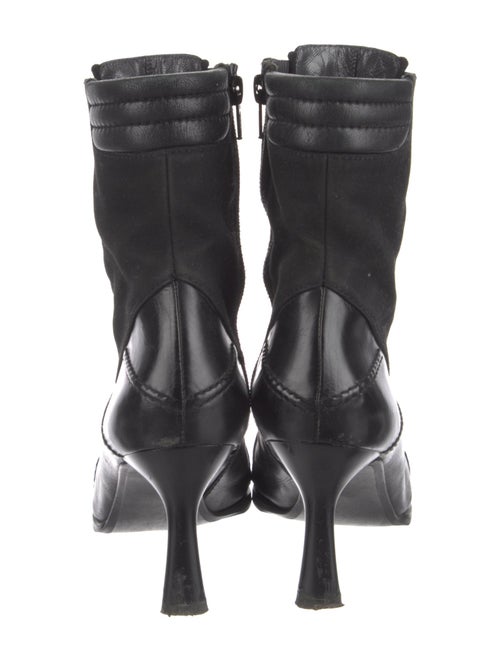 Stuart Weitzman Leather Lace-Up Boots