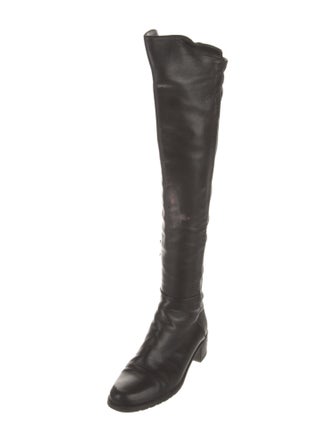 Stuart Weitzman Leather Riding Boots