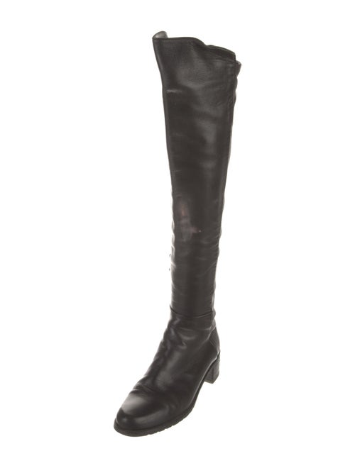 Stuart Weitzman Leather Riding Boots