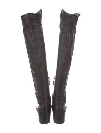 Stuart Weitzman Leather Riding Boots