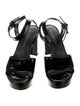 Stuart Weitzman Patent Leather Sandals