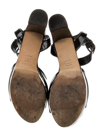 Stuart Weitzman Patent Leather Sandals