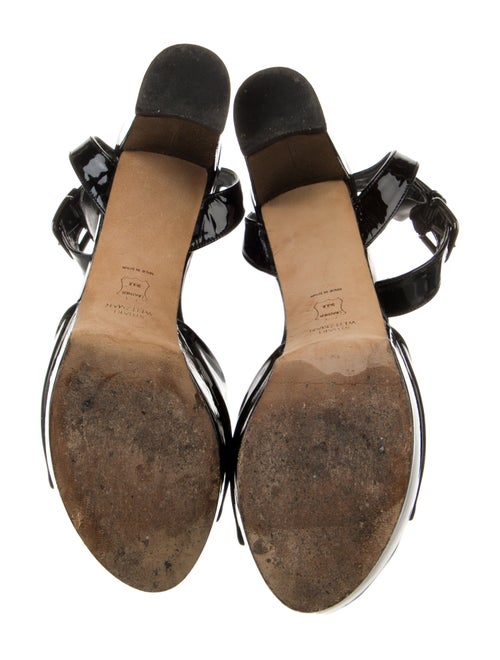 Stuart Weitzman Patent Leather Sandals