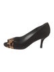 Stuart Weitzman Suede Animal Print Pumps