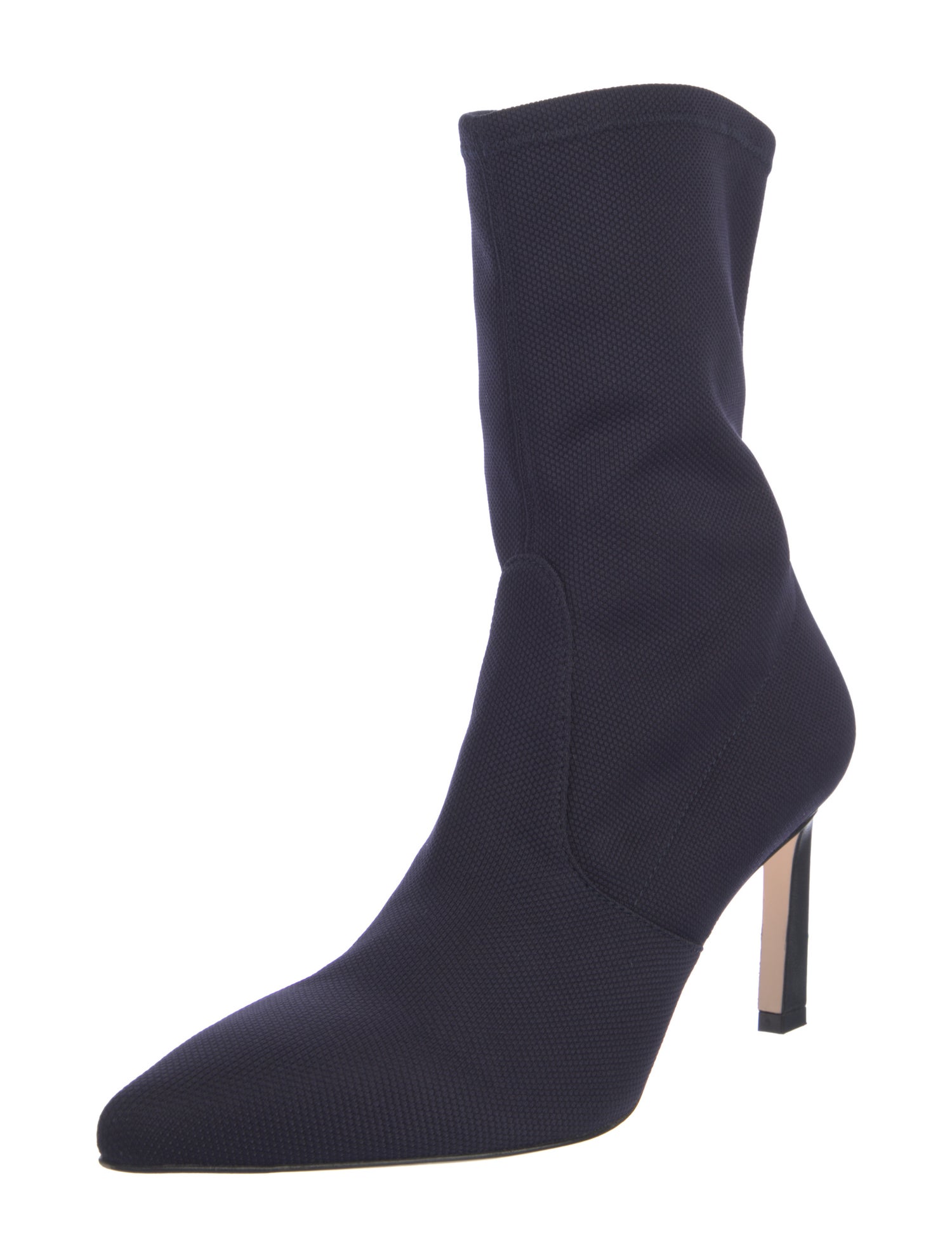 Stuart Weitzman Canvas Sock Boots